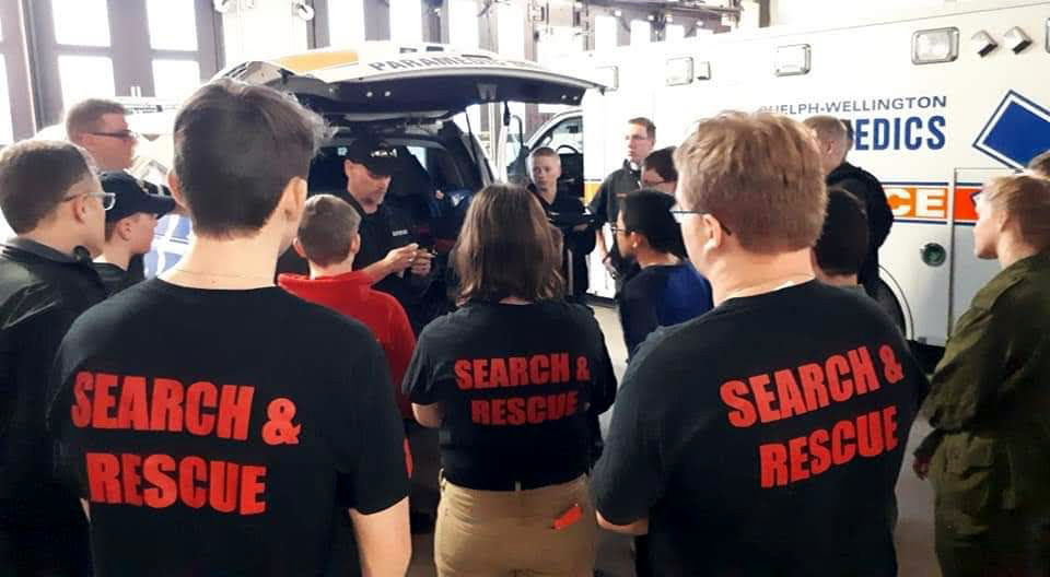 Search and Rescue Team at Guelph EMS